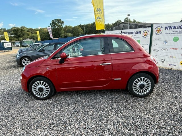 Fiat 500 1.2 Lounge Hatchback Dualogic Euro 6 S Red #5