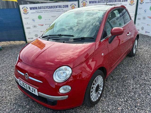 Fiat 500 1.2 Lounge Hatchback Dualogic Euro 6 S Red #4