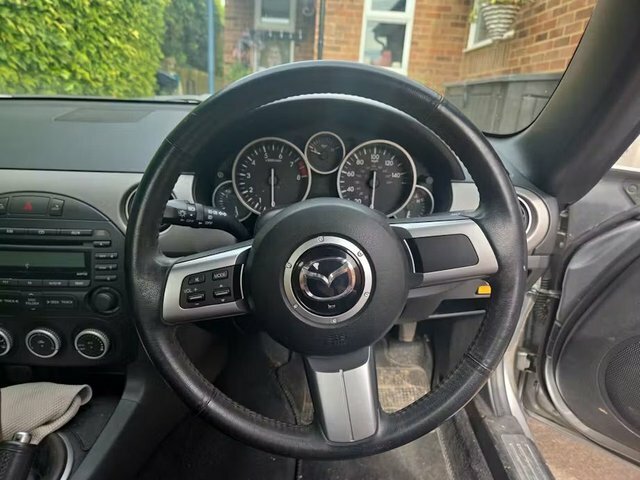Mazda MX-5 2.0I Miyako Roadster Euro 4 160 Silver #4