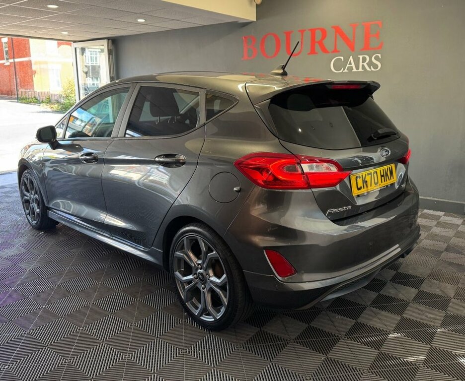 Ford Fiesta 1L St-line Edition CK70HKM Grey #3