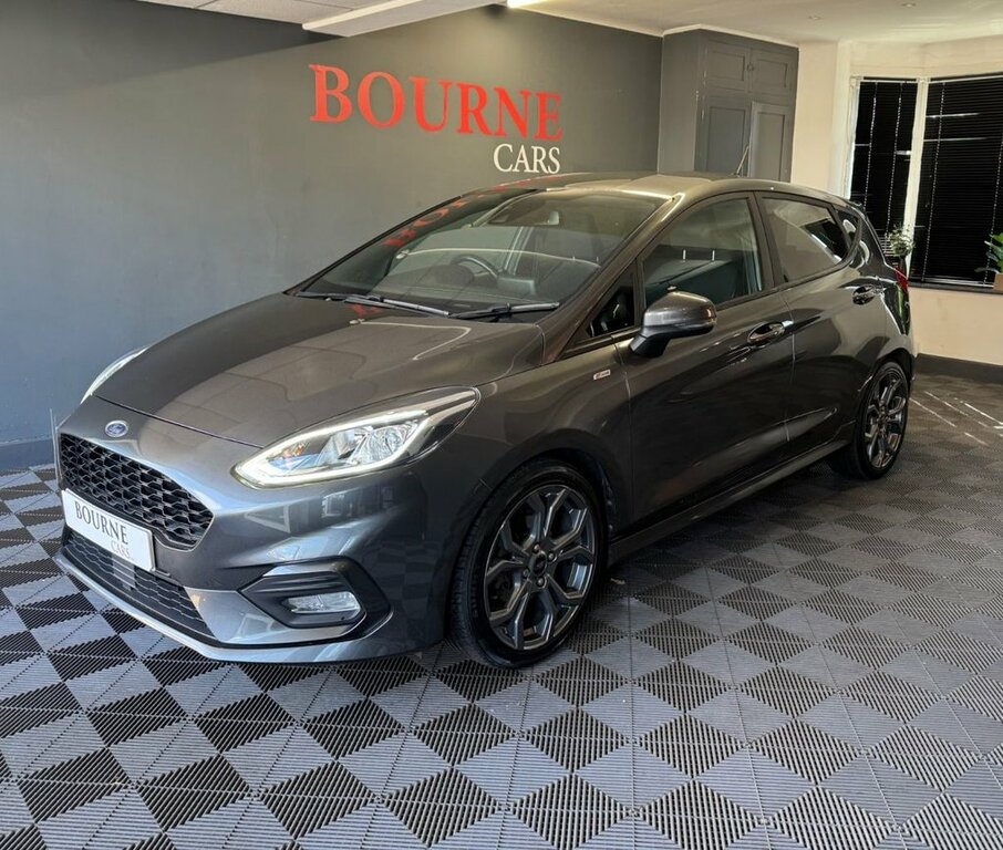 Ford Fiesta 1L St-line Edition CK70HKM Grey #2