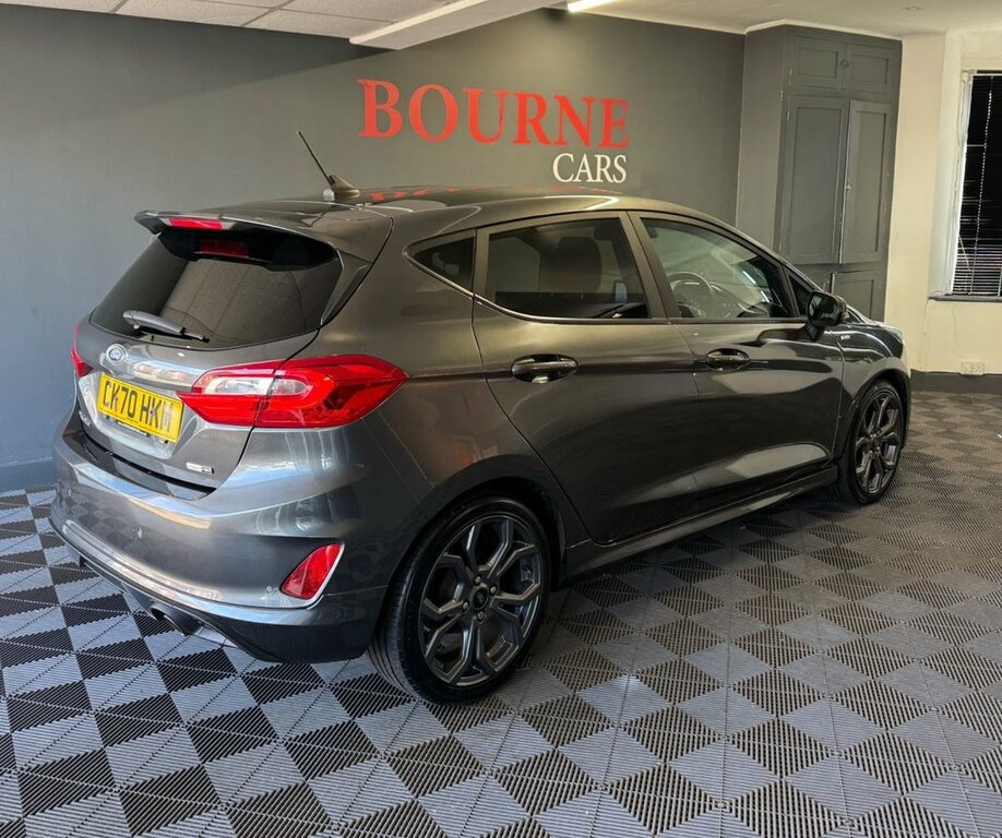 Ford Fiesta 1L St-line Edition CK70HKM Grey #4