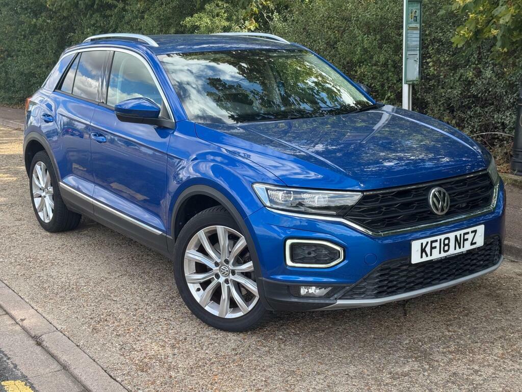 Volkswagen T-Roc 2.0 Tsi Sel Dsg 4Motion Euro 6 S S Blue