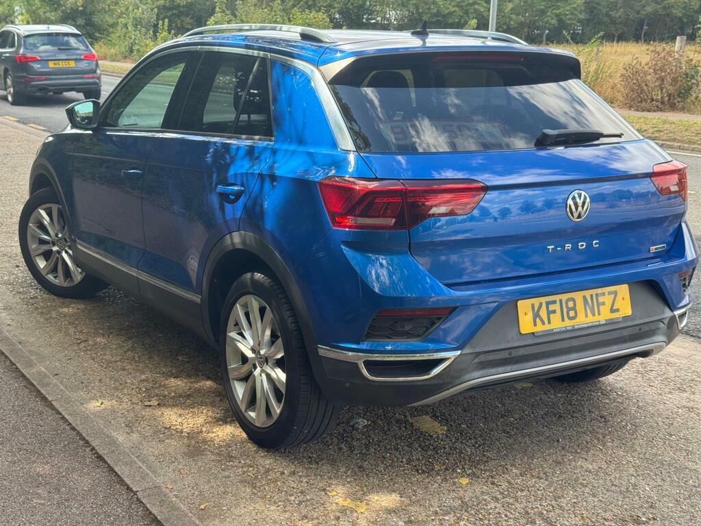 Volkswagen T-Roc 2.0 Tsi Sel Dsg 4Motion Euro 6 S S Blue #2