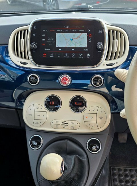 Fiat 500C S Blue #8