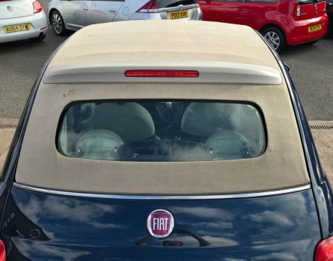 Fiat 500C S Blue #10