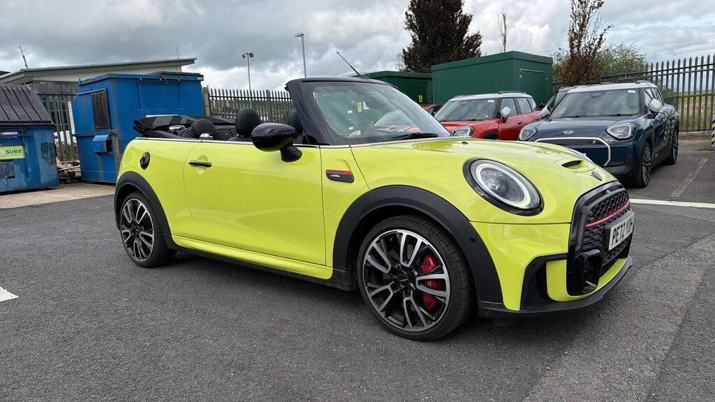 Mini Convertible Convertible Yellow #3