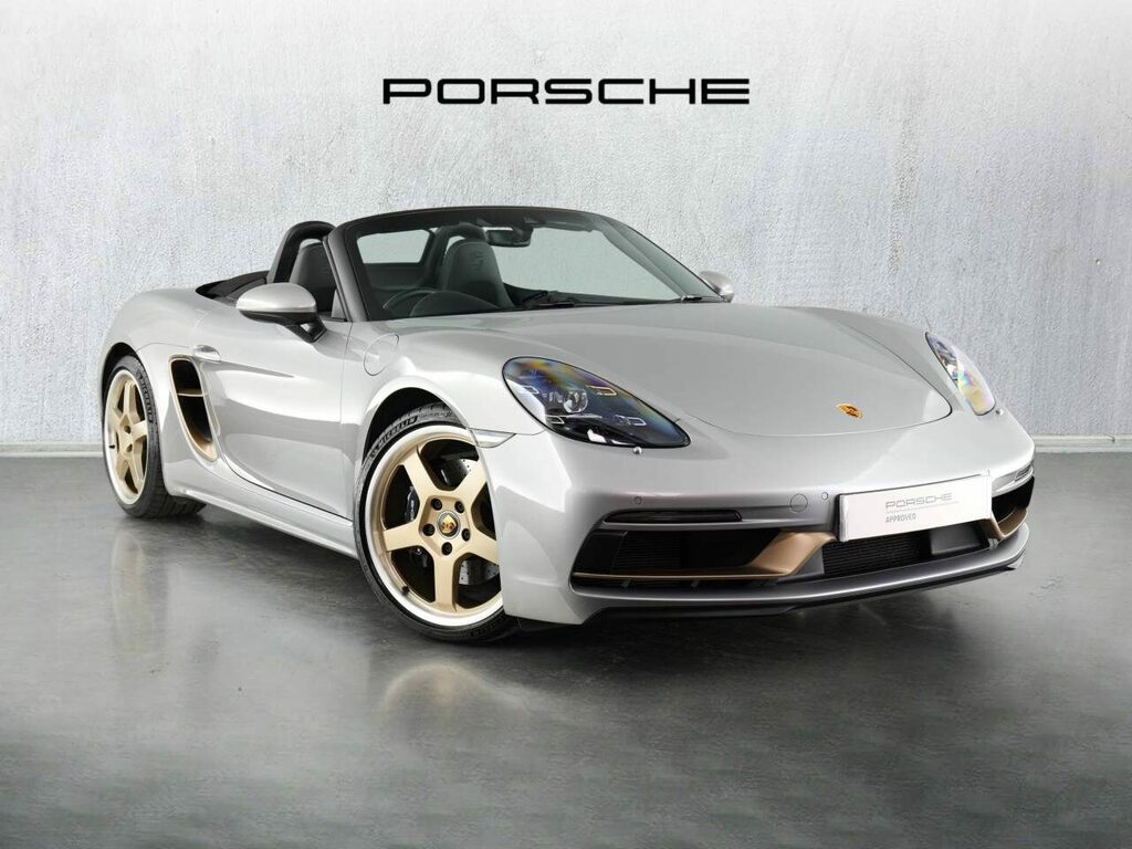 Porsche 718 Petrol Silver