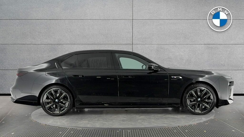 BMW 7 Series Saloon Blue #3