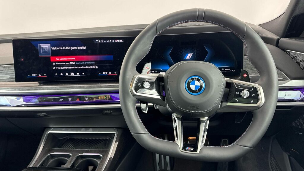 BMW 7 Series Saloon Blue #5