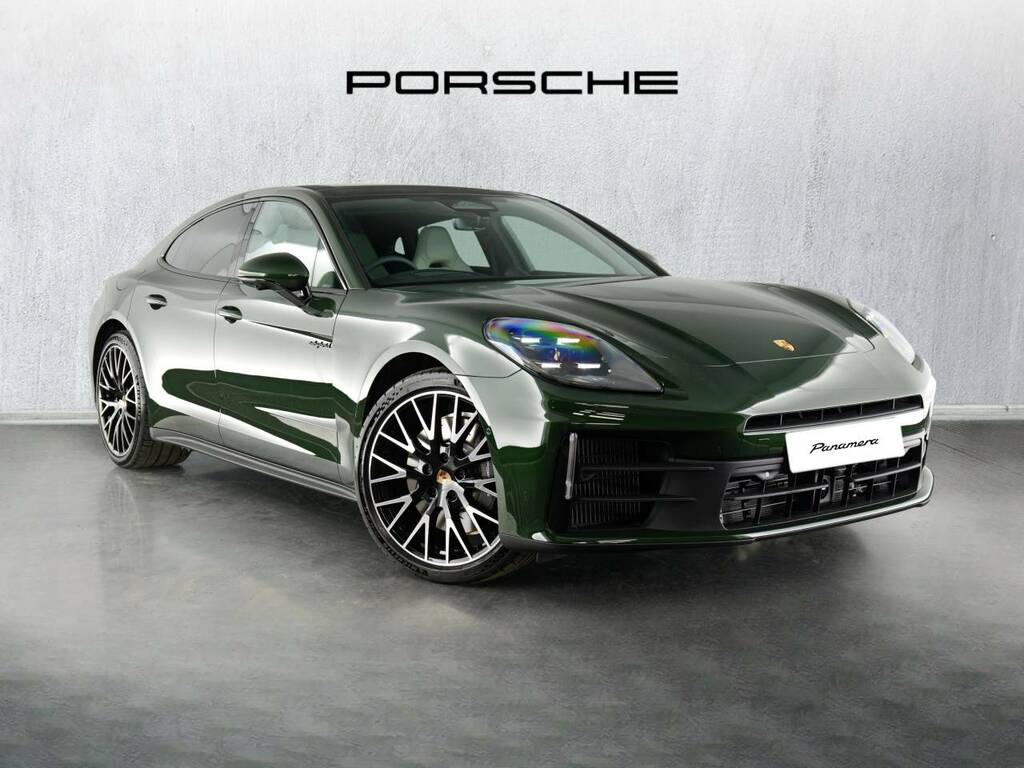 Porsche Panamera 4 E-hybrid Green