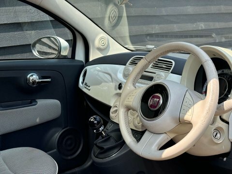 Fiat 500 1.2 500 Lounge White #2