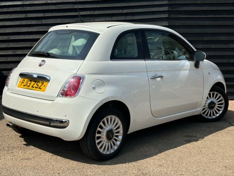 Fiat 500 1.2 500 Lounge White #6