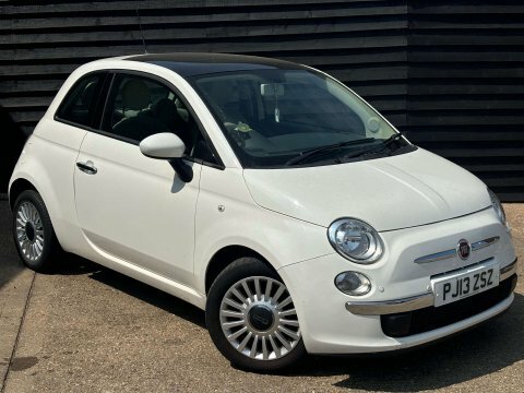 Fiat 500 1.2 500 Lounge White #4