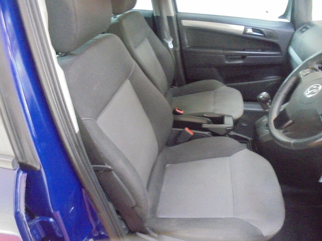 Vauxhall Zafira 1.6 16V Exclusiv Euro 5 Blue #5