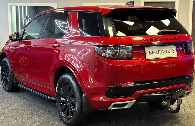 Land Rover Discovery Sport R-dynamic Se Red #4