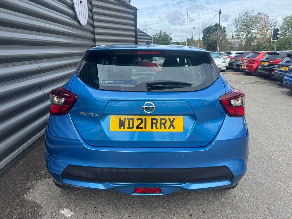 Nissan Micra Acenta Blue #4