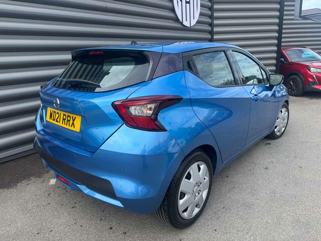 Nissan Micra Acenta Blue #3