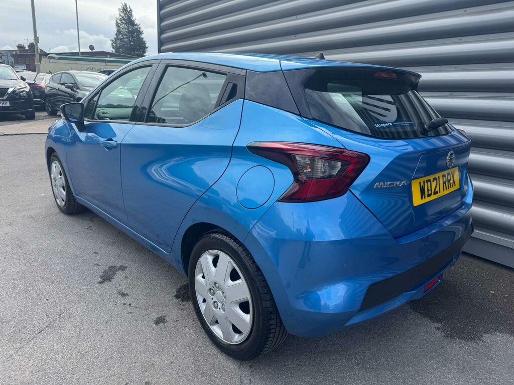 Nissan Micra Acenta Blue #5