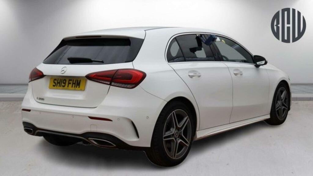Mercedes-Benz A Class Amg Line White #4