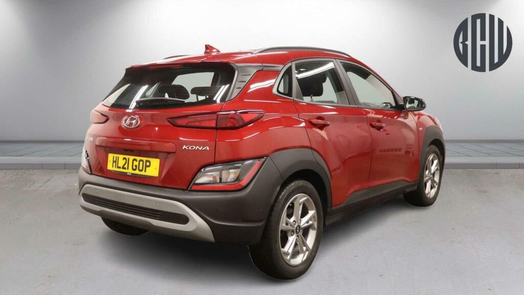 Hyundai Kona Se Connect Red #4