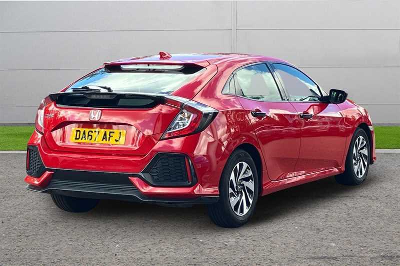 Honda Civic 1.0 Vtec Turbo Se DA67AFJ Red #3