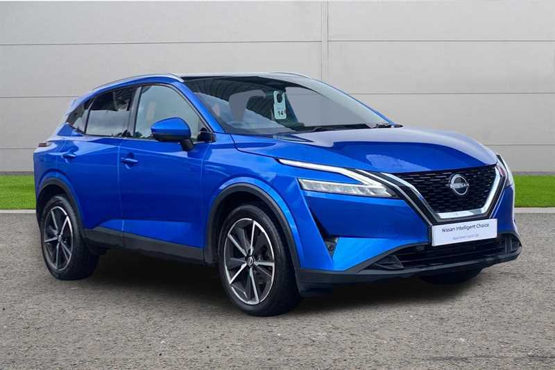 Nissan Qashqai 1.3 Dig-t Mh 158 Tekna Xtronic Blue