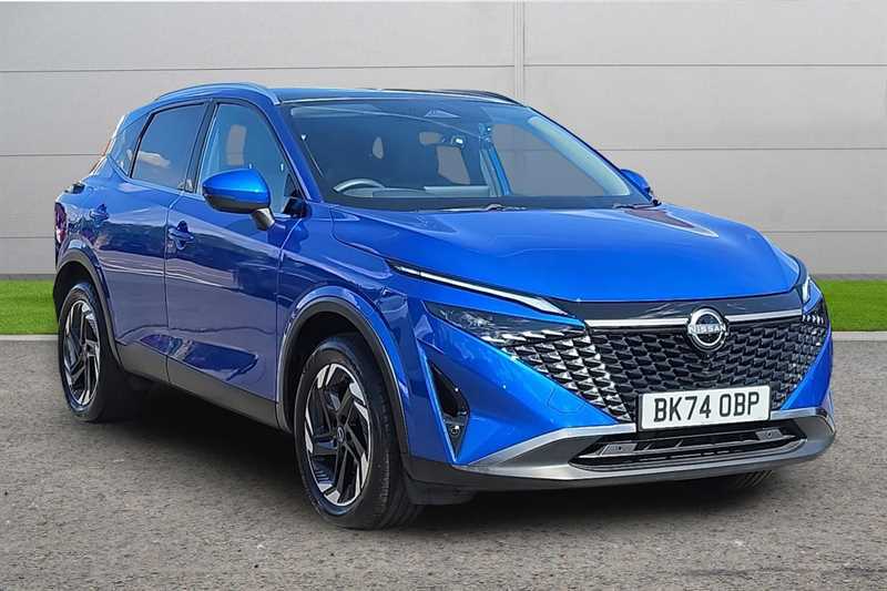 Nissan Qashqai 1.3 Dig-t Mh N-connecta Glass Roof Blue