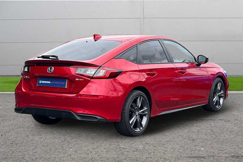 Honda Civic 2.0 Ehev Sport Cvt RF75OFP Red #3