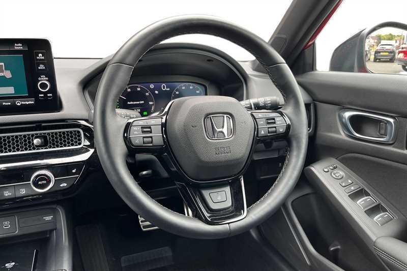 Honda Civic 2.0 Ehev Sport Cvt RF75OFP Red #4