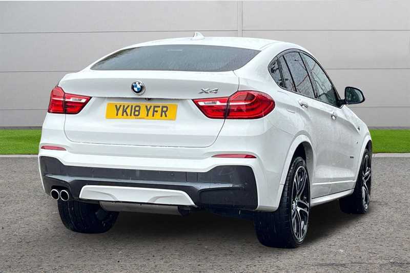 BMW X4 Xdrive35d M Sport Step YK18YFR White #3