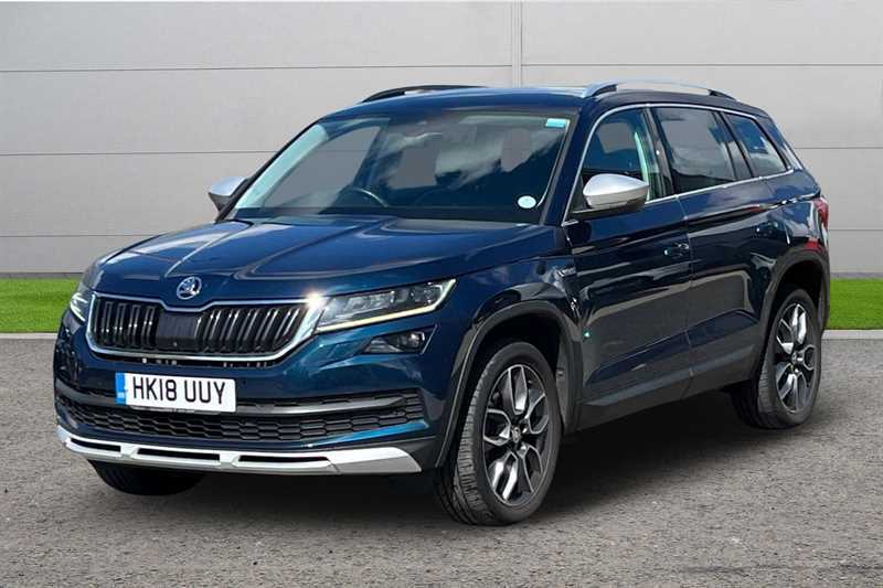 Skoda Kodiaq 1.4 Tsi 150 Scout 4X4 Dsg 7 Seat Blue
