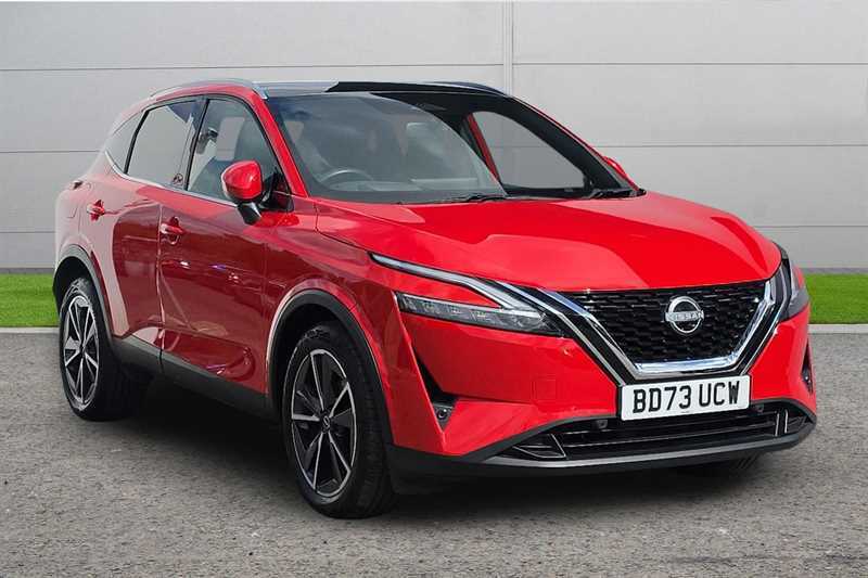 Nissan Qashqai 1.3 Dig-t Mh 158 Tekna Xtronic Red
