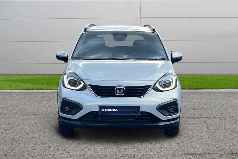 Honda Jazz 1.5 I-mmd Hybrid Crosstar Ex Ecvt White #6