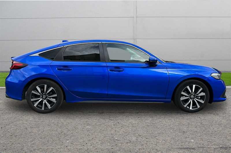Honda Civic 2.0 Ehev Elegance Cvt Blue #5