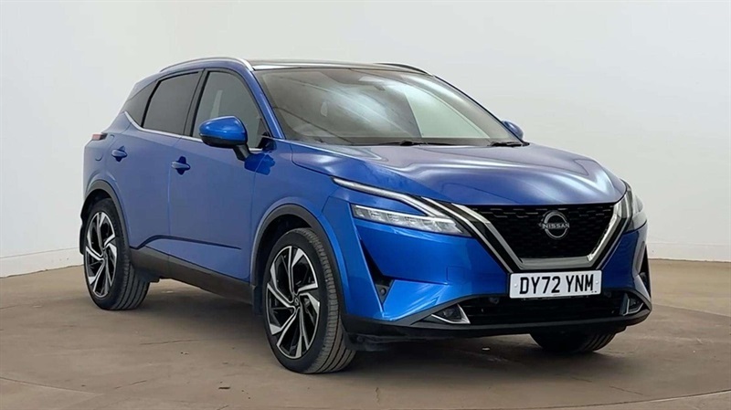 Nissan Qashqai 1.3 Dig-t Mh 158 Tekna Xtronic Blue