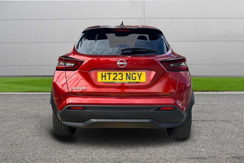 Nissan Juke 1.0 Dig-t 114 Tekna Dct Red #4