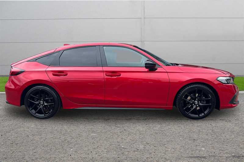 Honda Civic 2.0 Ehev Sport Cvt Red #5