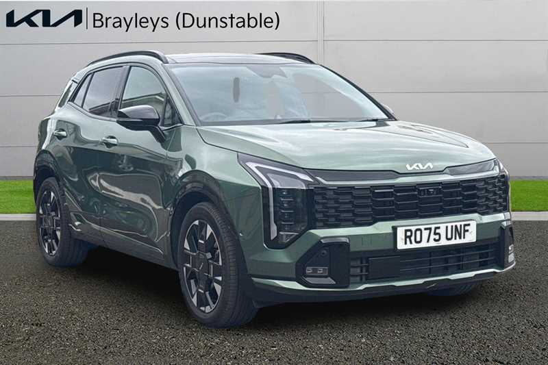 Kia Sportage 1.6T Gdi Hev Gt-line S Green