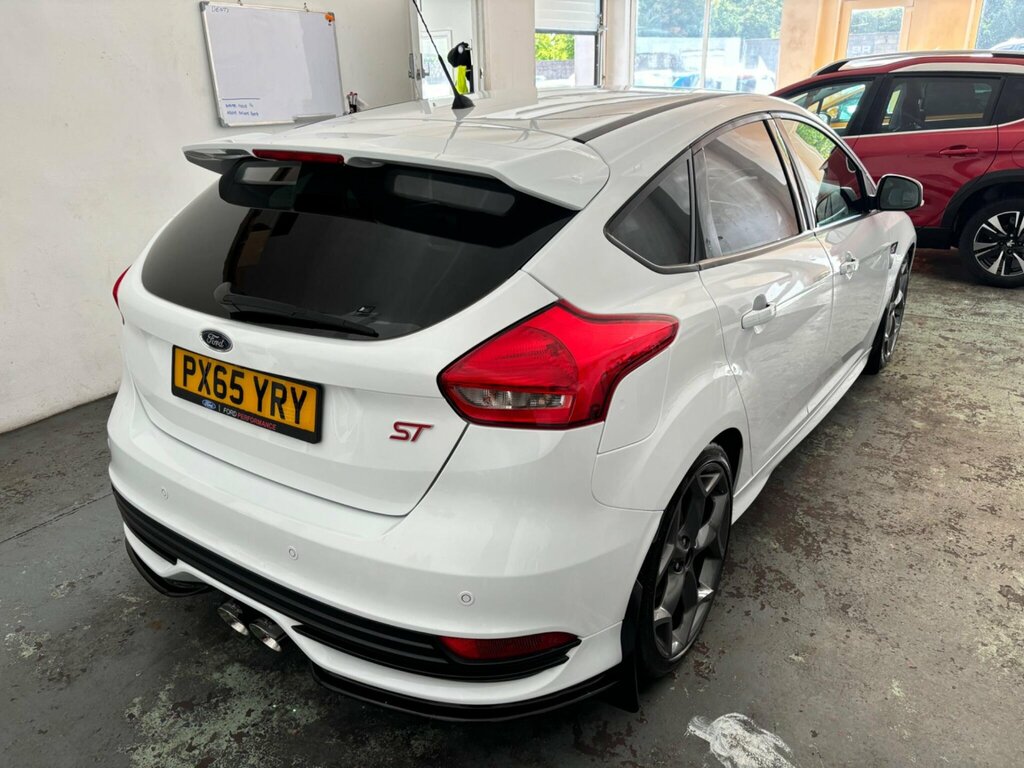 Ford Focus 2.0 Tdci St-3 Euro 6 Ss White #4