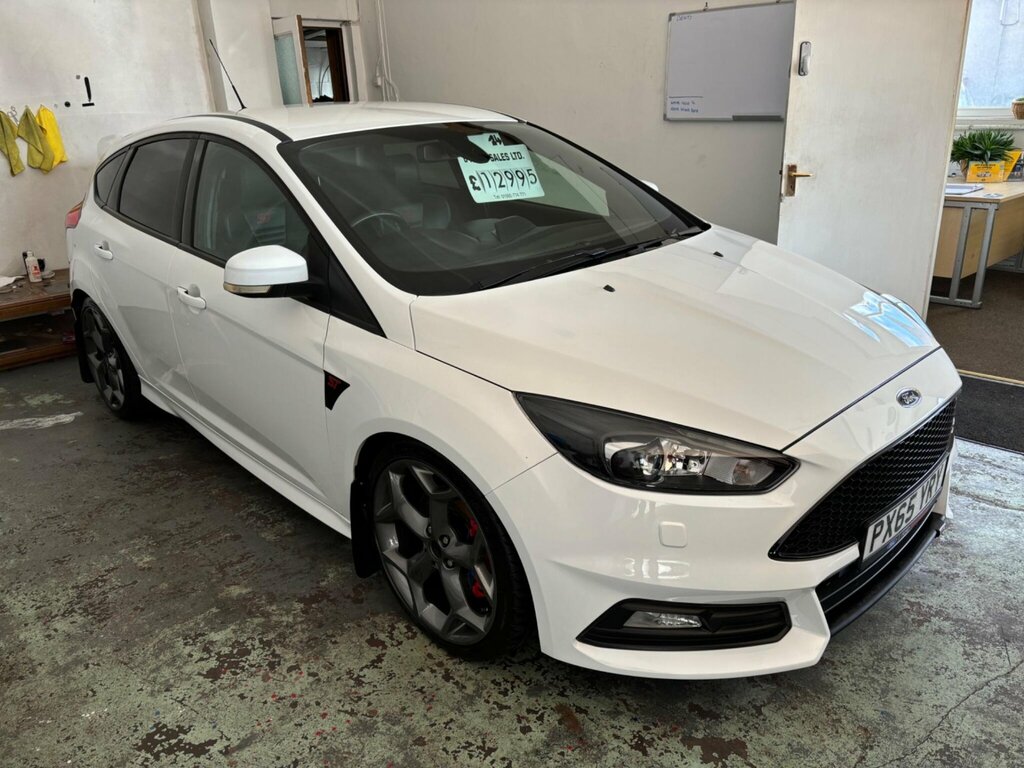 Ford Focus 2.0 Tdci St-3 Euro 6 Ss White #2