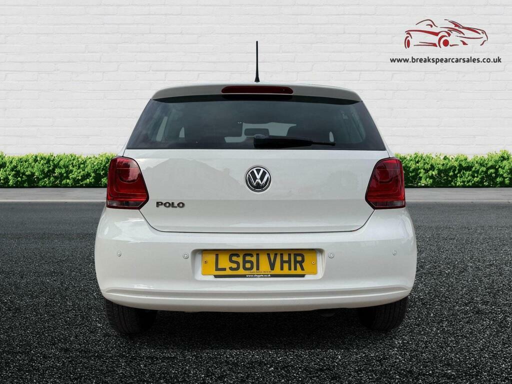 Volkswagen Polo 1.2 Match Euro 5 White #6