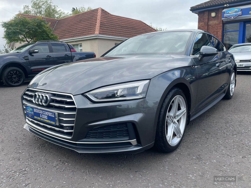 Audi A5 2.0 Tdi S Line Grey #3