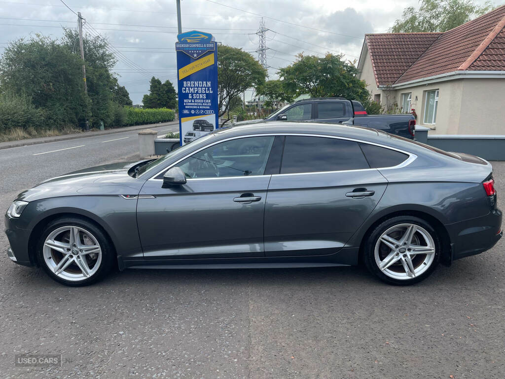 Audi A5 2.0 Tdi S Line Grey #4