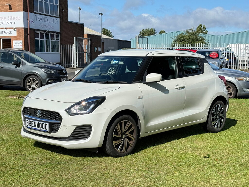 Suzuki Swift 1.2 Dualjet Mhev Sz-l Hatchback Hybrid White #3