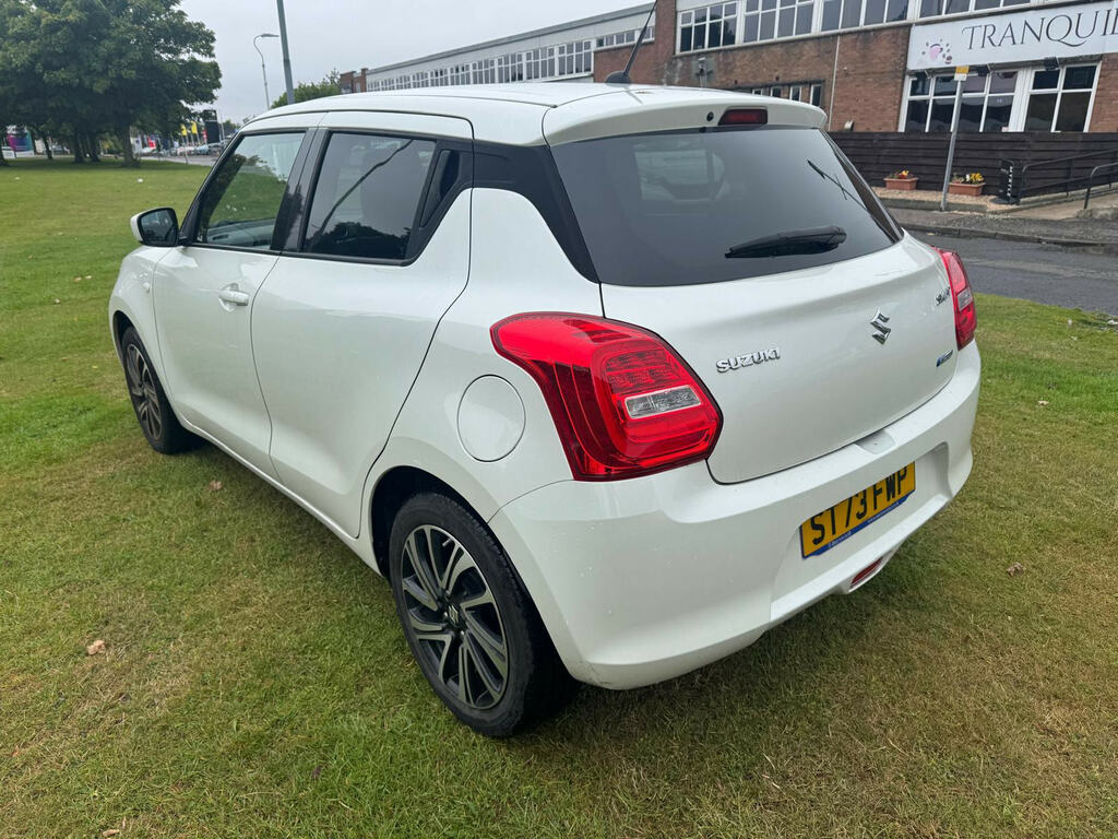 Suzuki Swift 1.2 Dualjet Mhev Sz-l Hatchback Hybrid White #3