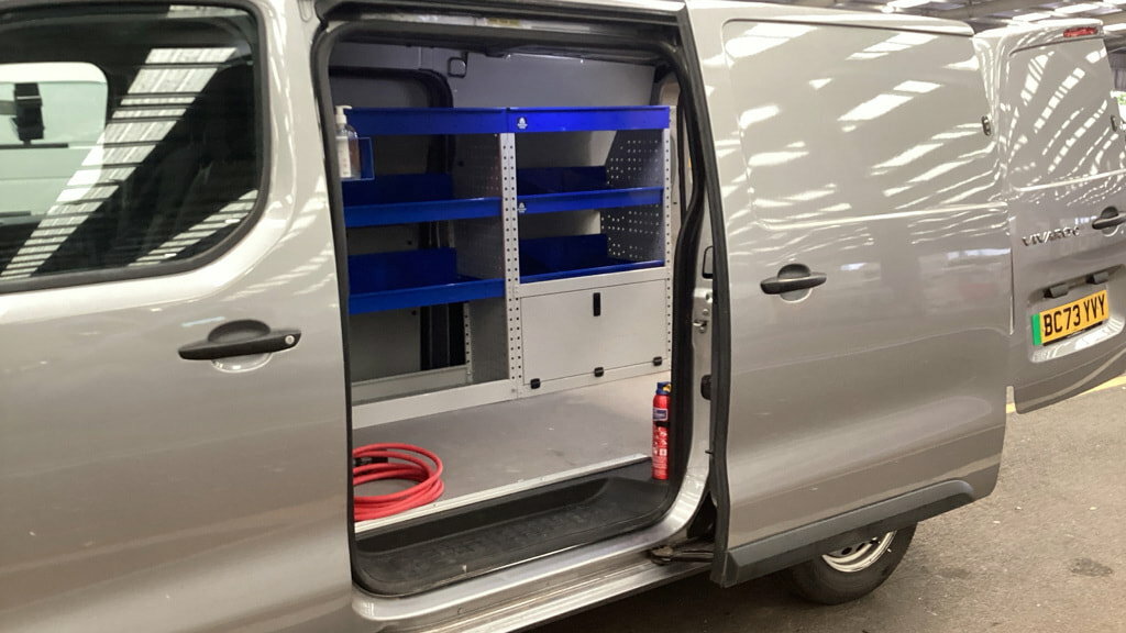 Vauxhall Vivaro Pro White #8