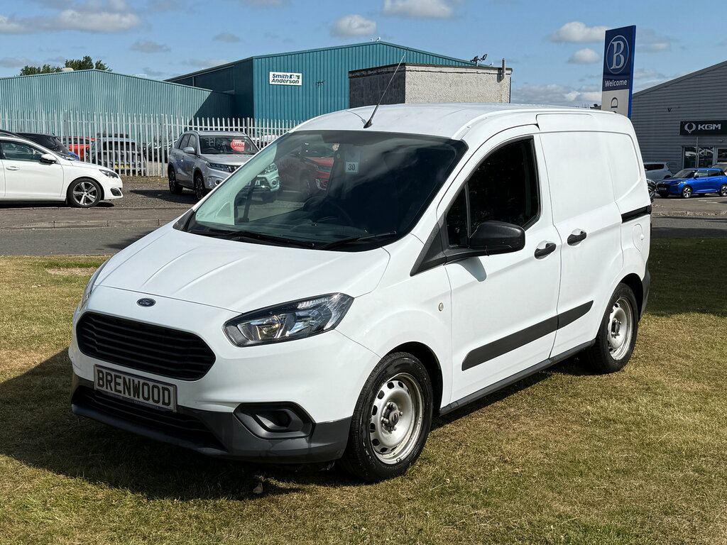 Ford Transit Courier 1.0 Ecoboost Leader Panel Van L1 White #3