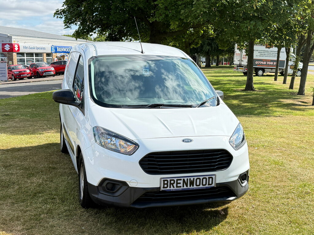 Ford Transit Courier 1.0 Ecoboost Leader Panel Van L1 White #2