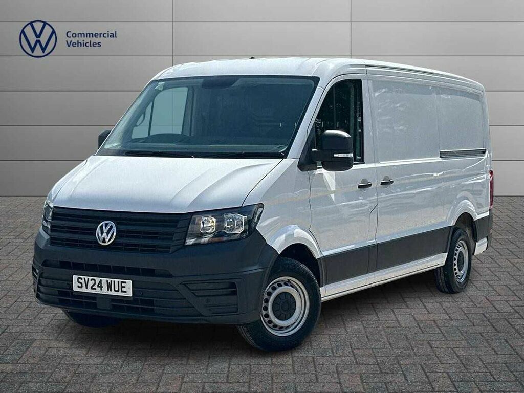 Volkswagen Crafter Cr35 Panel Van Trendline Mwb 177 Ps 2.0 Tdi 8Sp Au Grey #10